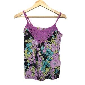 Y2K Aeropostale‎ floral Tank Top Size Med